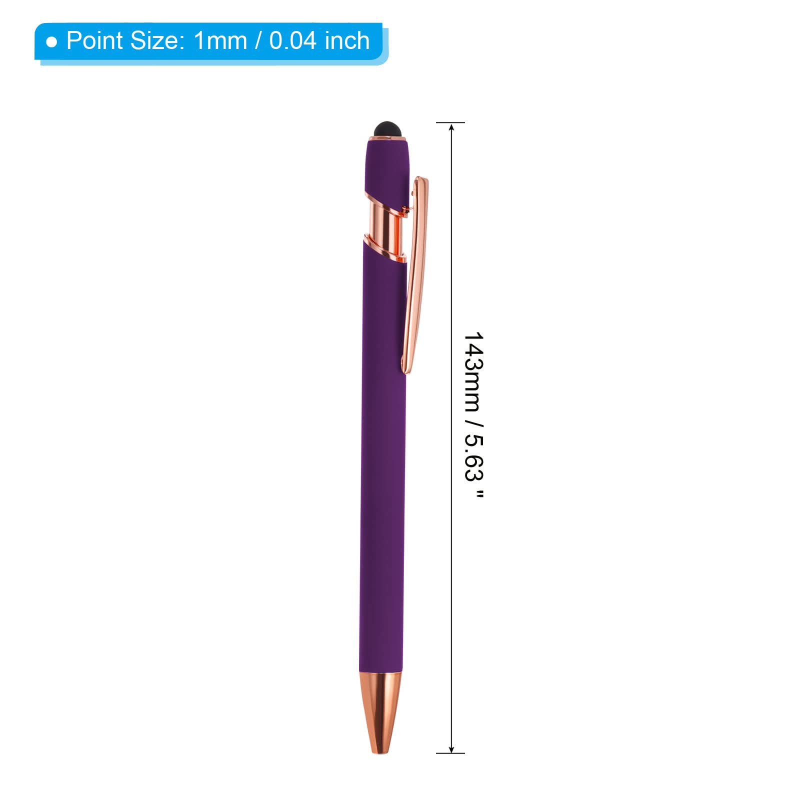 PATIKIL Ballpoint Pen with Stylus Tip - Image 2