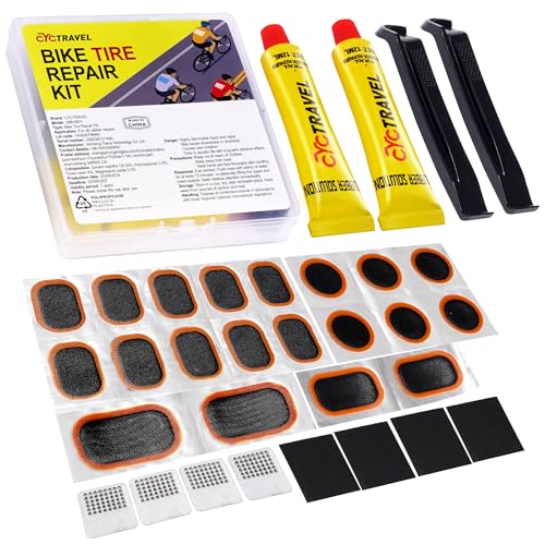 cyctravel Bike Tire Repair Kit, Bicycle Inner Tube...