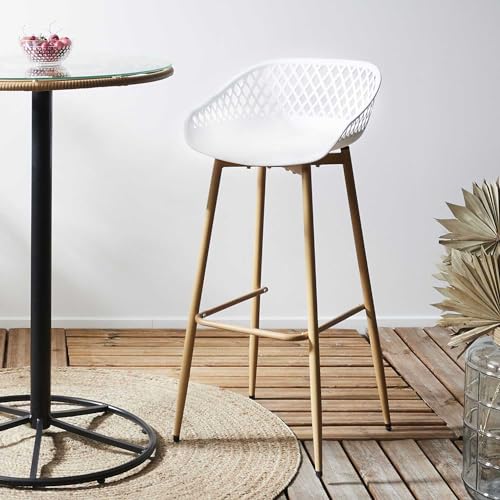Tabourets de bar Malaga confortables pour optimiser vos repas hauts