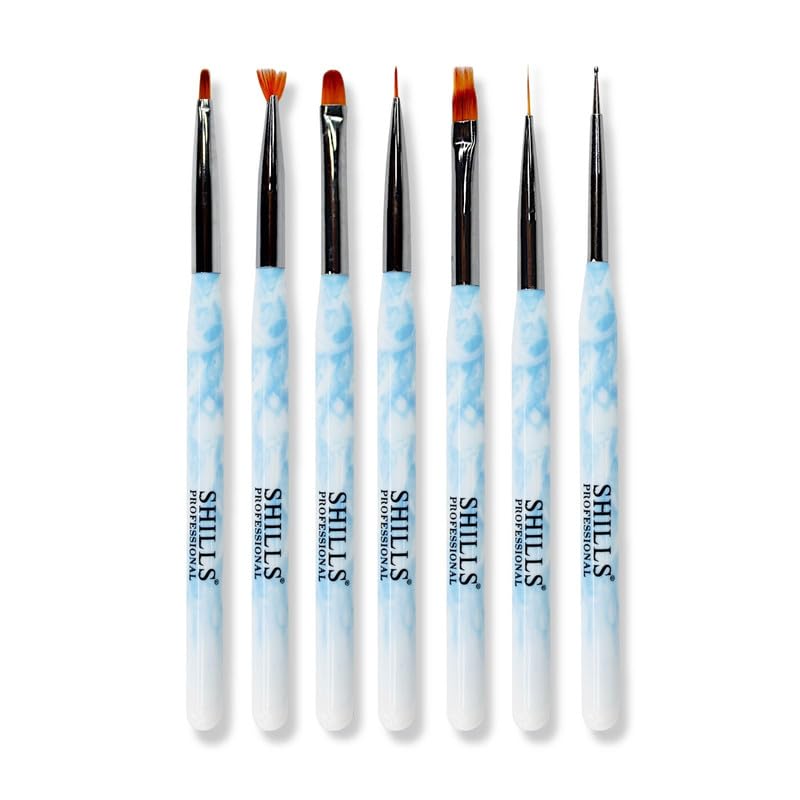 Shills Professional Nail Art Brush Blue-image-20