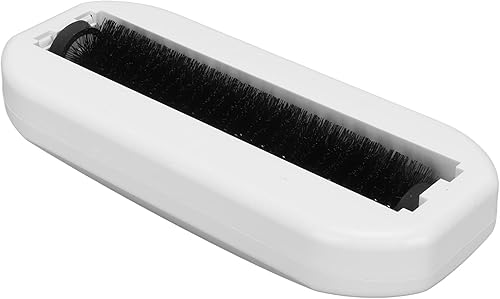 Miniatura 9 de Asixxsix Barredora de migas de mano, colector de residuos suaves de cáscara de nuez para mesa, alfombras, sábanas, sofás, cepillo de limpieza de