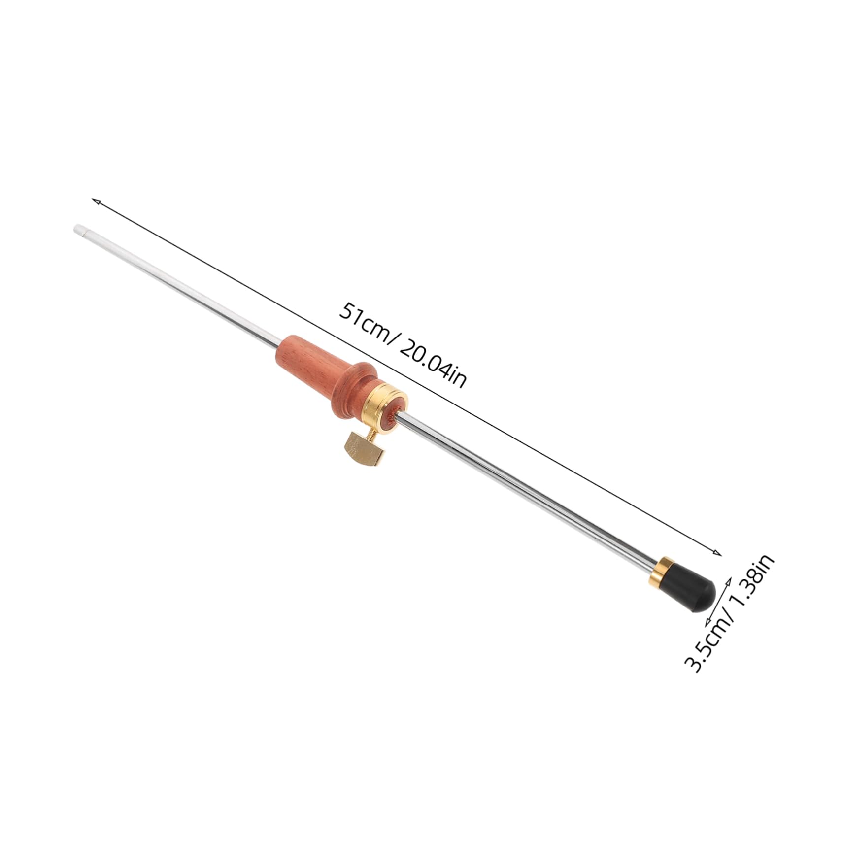 ULDIGI Cello Part Replacement Heavy Duty Tail Rod Adjustable Support for Practice and Performance