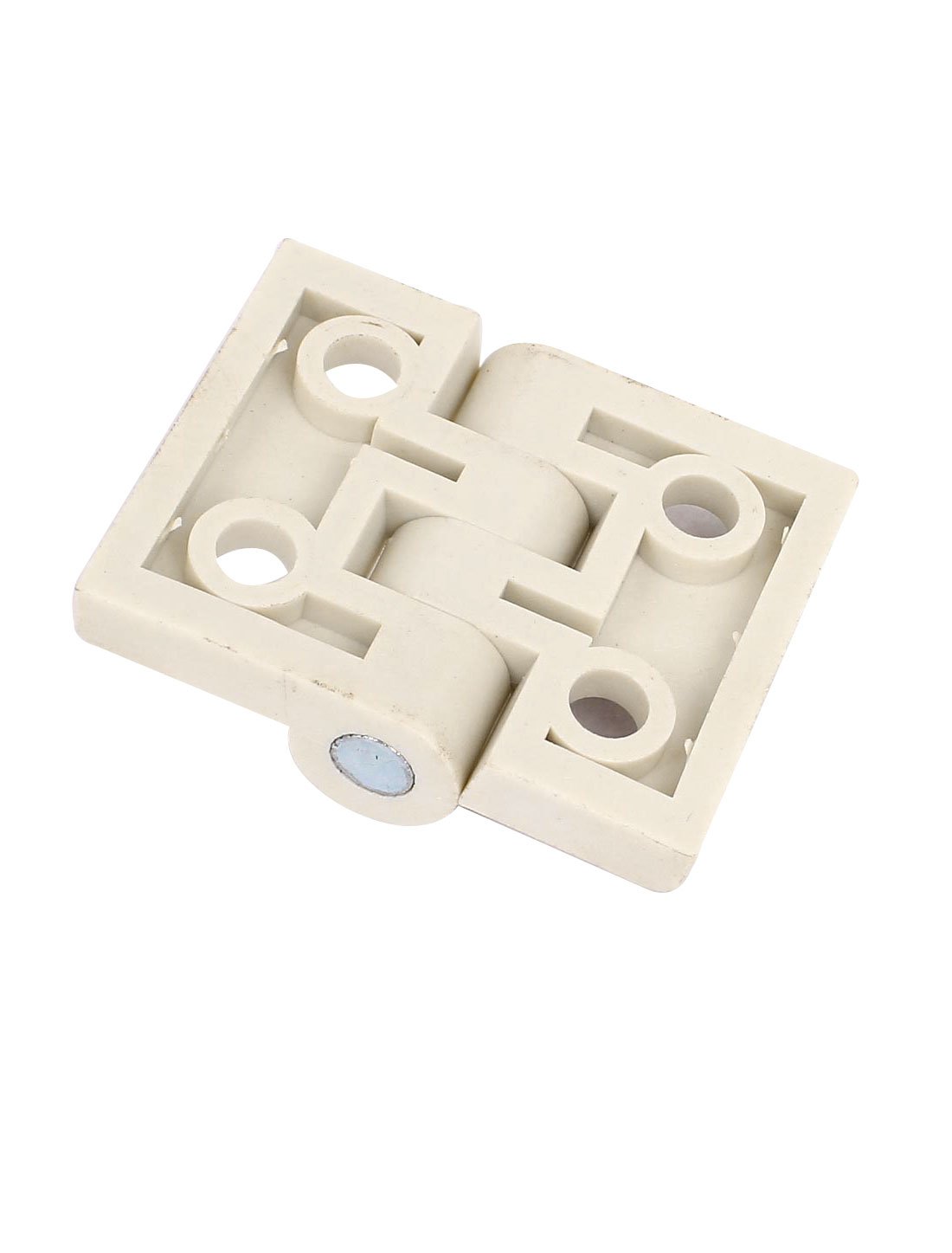 Aexit Plastic Furniture Clothes Hangers Foldable Cupboard Cabinet Door Butt Children's Clothes Hangers Hinge White