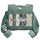 Giantbighands Custom Sweatshirt, Personalized Bible for Grandma Shirts with Grandkids Names Gifts for Grandmothers Christmas Mothers Day