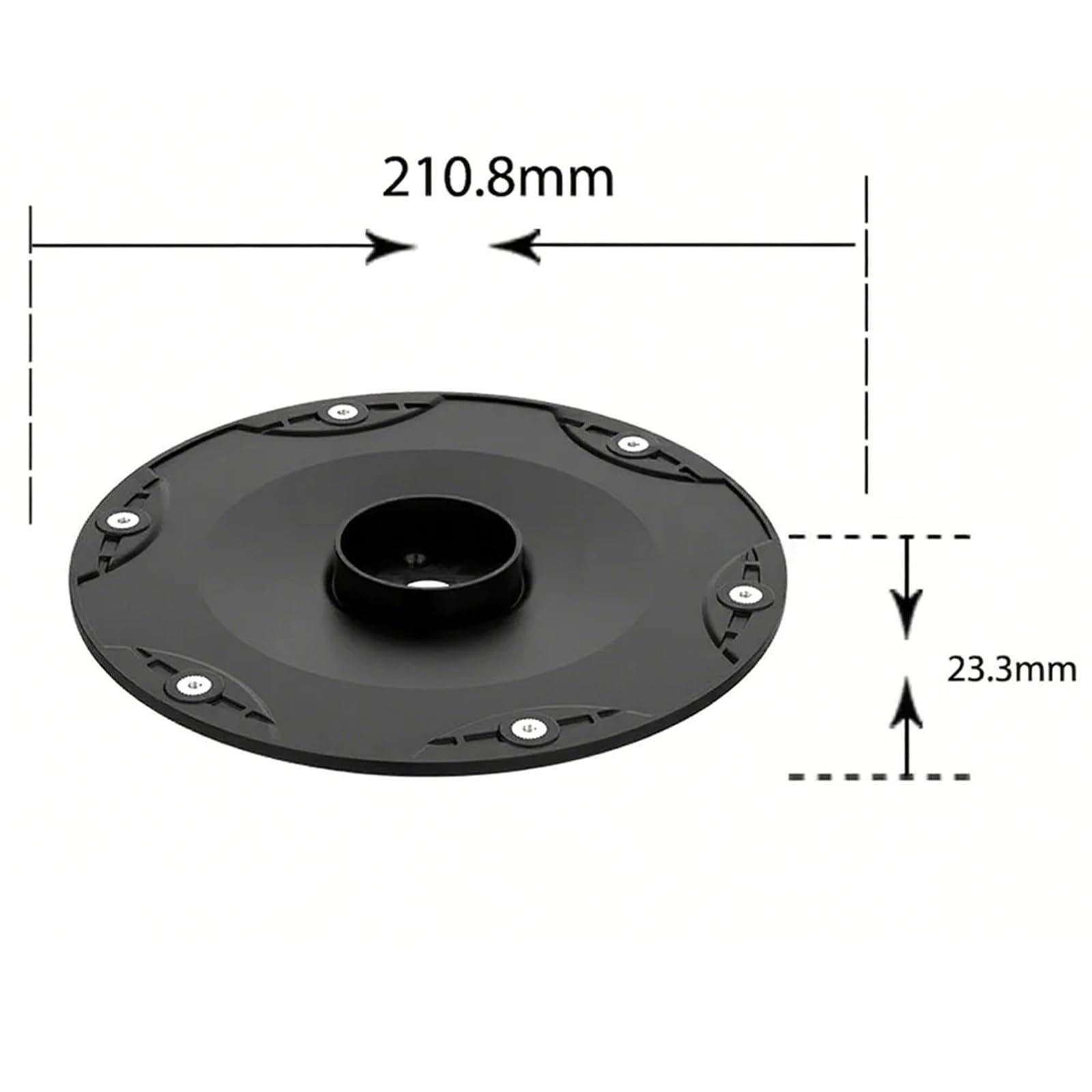 Placa giratoria de disco de cuchilla de ajuste de cortacésped robótico | La placa de cuchilla de repuesto se adapta a los modelos 420 430X 440 450X 520 550 piezas de corte de jardín