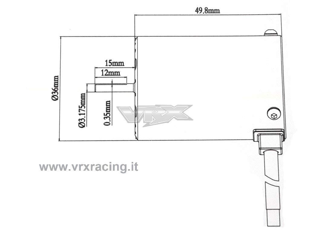VRX Motore Rocket 540 brushless Sensorless 3900KV