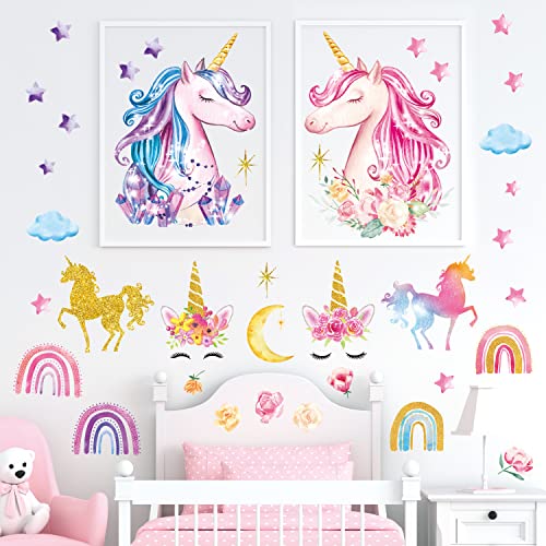 DECOWALL DS8-8049 Vinilos Decorativos Unicornio Mágico miniatura 2