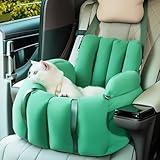 Convertible Pet Car Seat and Carrier, Cat Carrier Pouch, Portable Travel Bed for Cats and Small Dogs,Dog Car Seat for Small Dogs,Winter Warm cat Carrier Backpack