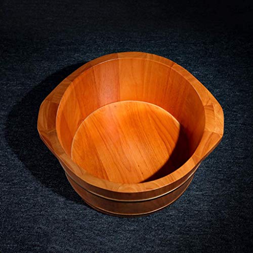 Cubo de madera para spa de pies miniatura 3