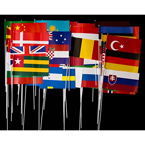 Everflag Papierfahnen-Kette Südafrika – 5 M Lang, 20 Fähnchen Aus Offsetpapier, Ca. 12x24 Cm, Für Partys & Events