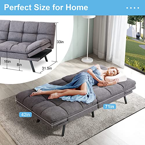 Listado y reviews de Futon gris para oficina en casa los mejores 10. 18 Imagen adicional