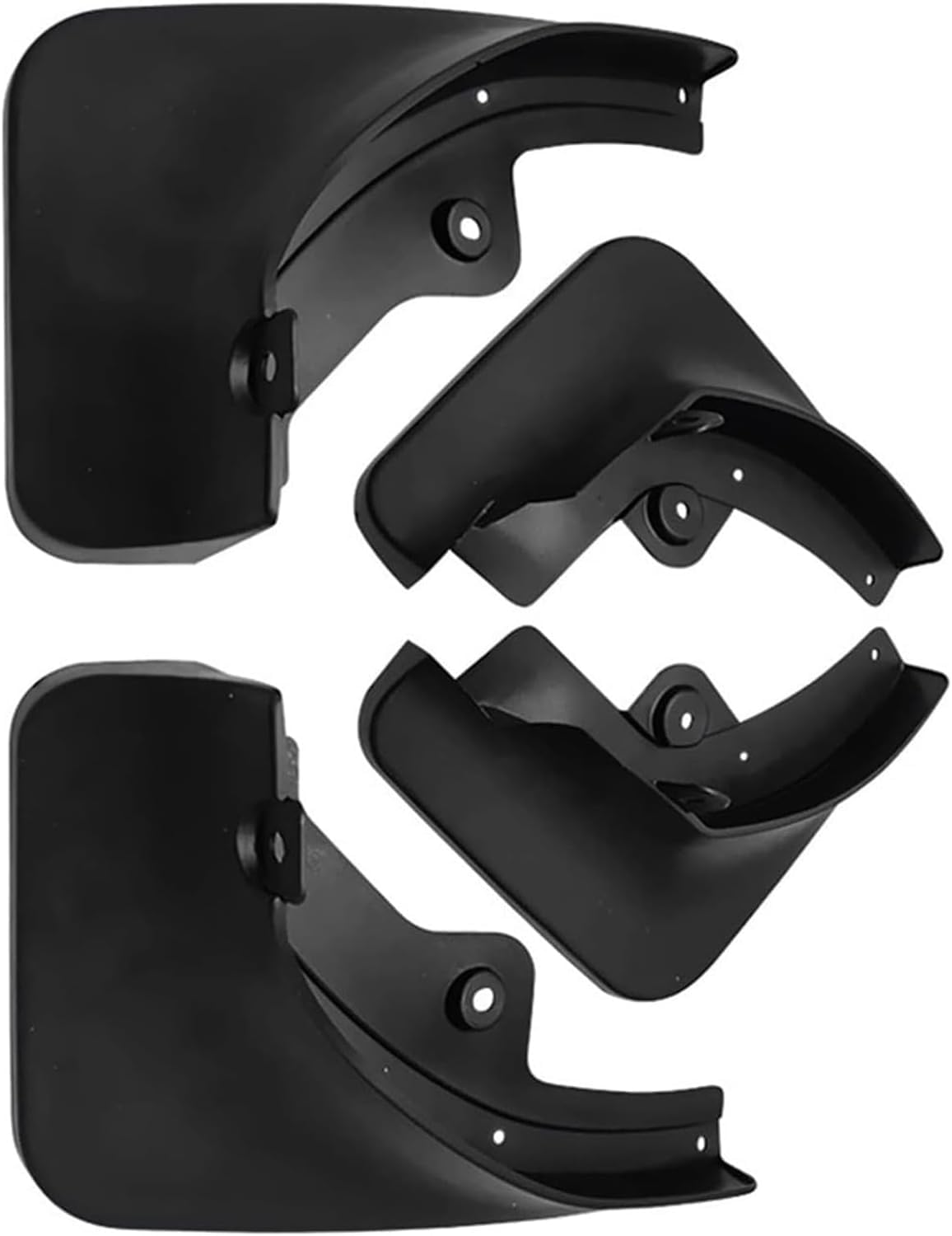 RSCBB 4 Pcs Car Mud Flaps Splash Guards for Citroën C5 Aircross 2016-2021, Easy Installation Mudguards Front Rear Mud Flaps Splashproof Waterproof Car Accessories