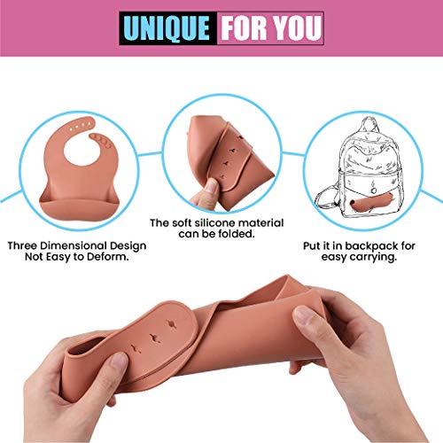 Unique for you Siliconen slabber - kleur junglegroen - afwasbaar - waterdicht - BPA-vrij - Image 7