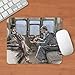 CafePress Sherlock Holmes and Dr. Watson Mousepad Non-Slip Rubber Gaming Mousepad