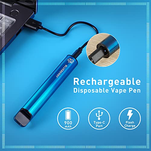 X-SPACE-Disposable-Vape-Total-5000-Puffs-Disposable-E-Cigarette-No-Nicotine-5pcs-Disposable-Vape-Pen-Starter-Kit-Prefilled-Vape-Juice-5-Flavours