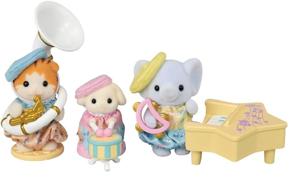 Sylvanian Families - The Concert of the Nativity Scene - Immerse yourself in the world of the Sylvanian Family - Miniature Figurines - Toy for Children 3 years and above - 5817