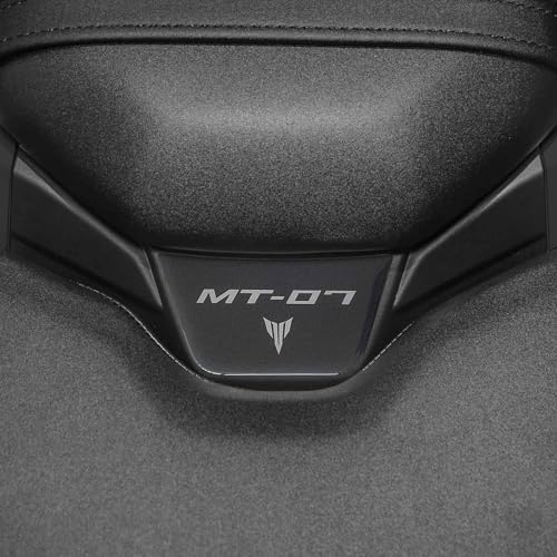 labelbike - Autocollant 3D Moto Queue Protection et Décoration en Résine Compatible avec Yamaha MT-07 2025 Couleur Gris