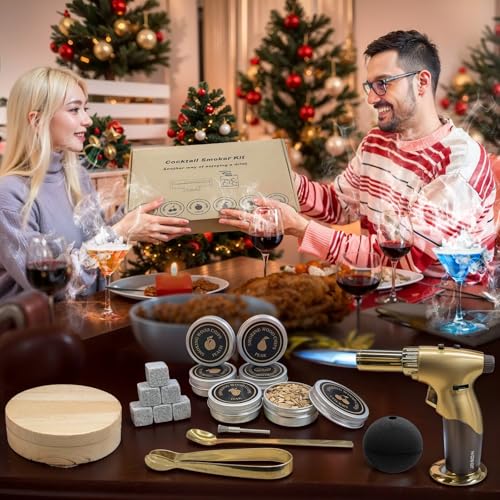 Amornost Cocktail Smoker Kit With Torch–Whiskey Smoker Infuser Kit thumb #6