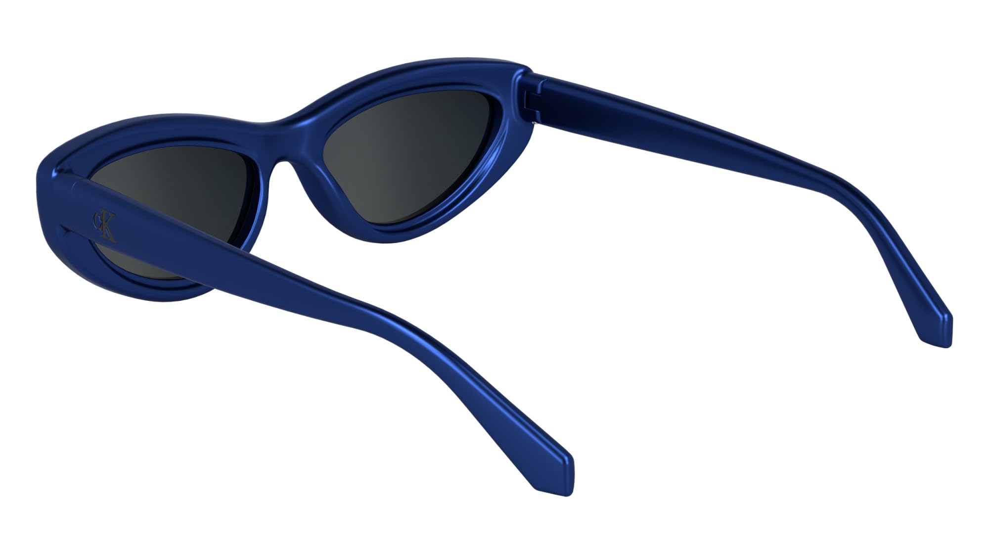 Calvin Klein Jeans Women's Sunglasses CKJ24624S - Blue Flash with Solid Base Grey Blue Mirror Lens