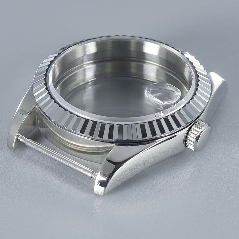 Stainless Steel 36/40mm Sapphire Glass Watch Case for Seiko Mod NH35/NH36/NH38 Miyota8215 Movement