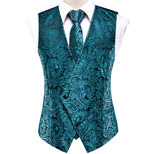 Set de corbata skinny y chaleco para hombre miniatura 2