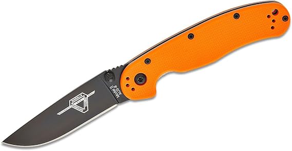 Ontario Knife Company ON8861OR: Rat Ii Linerlock Orange