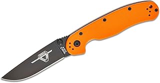 Ontario Knife Company ON8861OR: Rat Ii Linerlock Orange
