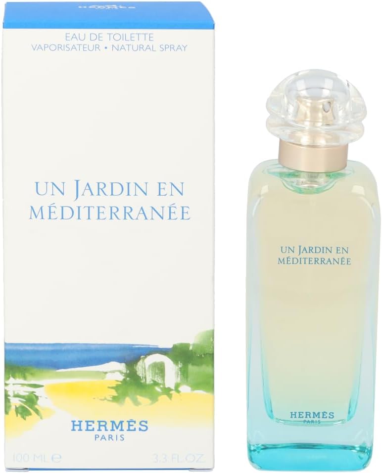 Un Jardin En Mediterranee By Hermes For Women. Eau De Toilette Spray 3.3 Ounces