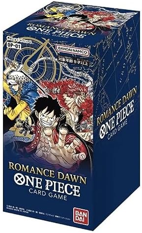 Amazon.com: BANDAI One Piece Romance Dawn Card Game [OP-01] (Box 