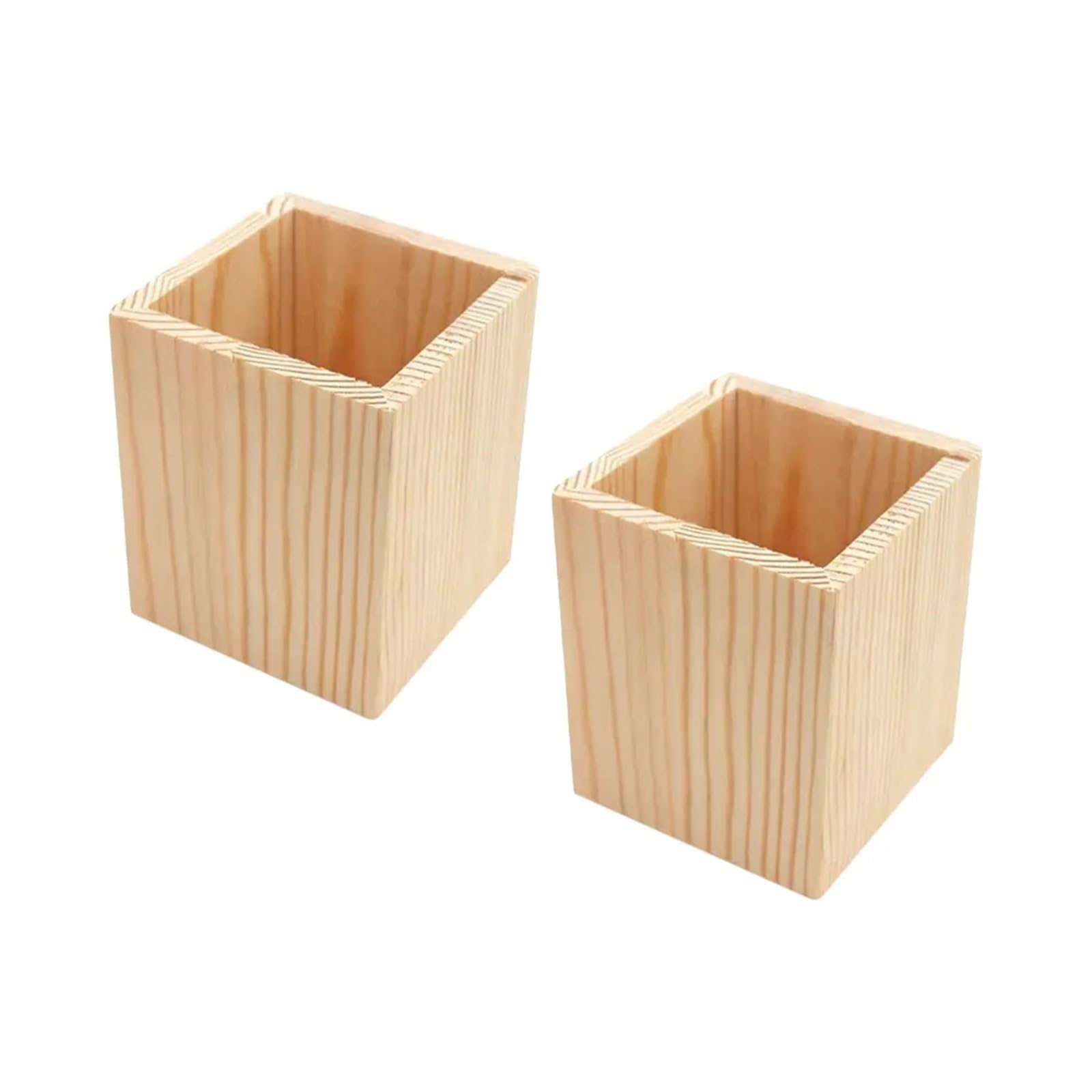 Porte-stylo en pin lot de 2 pour organiser le bureau des enfants