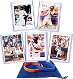 Darryl Strawberry (5) Assorted Baseball Cards Gift Pack - New York Mets, New York Yankees, Los Angeles Dodgers