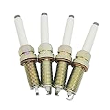 WELKLCF Car Spark Plugs Iridium Spark Plug SILZKFR8C7S Compatible with Dacia 1.3 TCe Duster LODGY