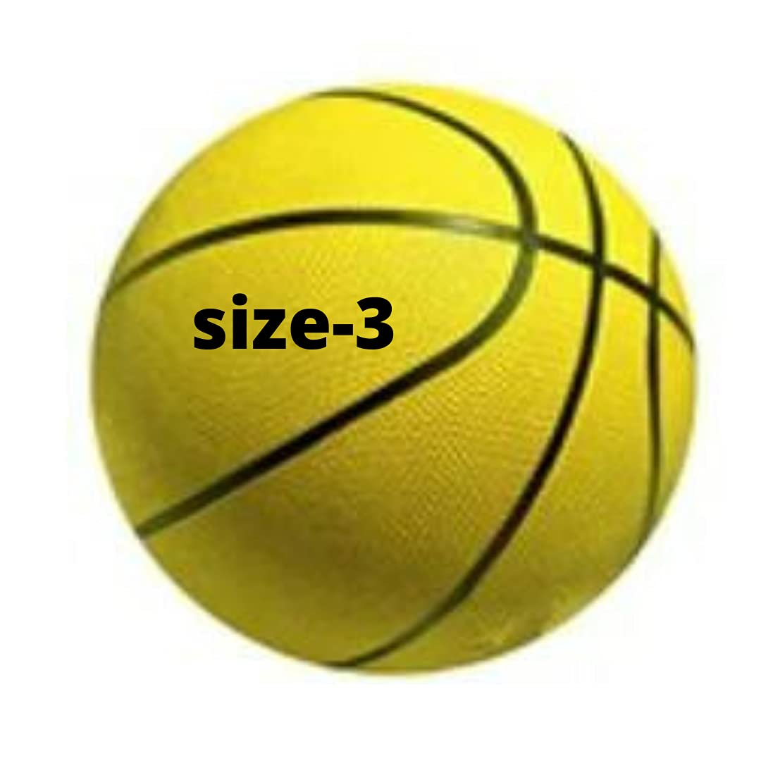 GKC Basketball Size-3 for 2 to 12 Years Kids with Needle