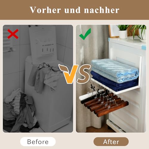 Séchoir à linge extensible magnétique pour optimiser la buanderie - 3