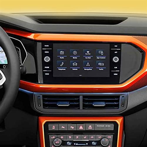 Verre trempe anti-rayures pour ecran de navigation tactile VW T-Cross 8"