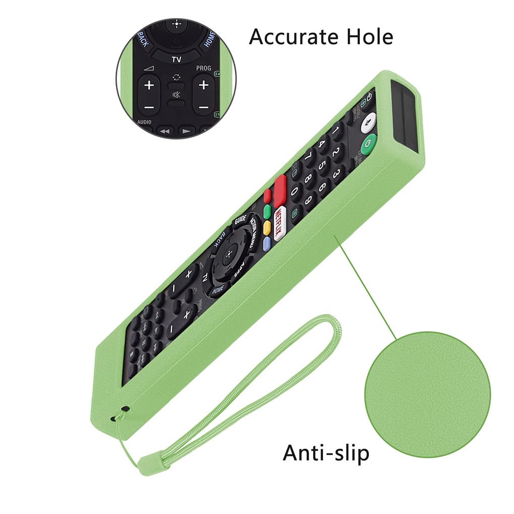 Set di 10 cover protettive in silicone per telecomando RMT-TX100, TX102, TX300E, antiurto, di ricambio, colore nero