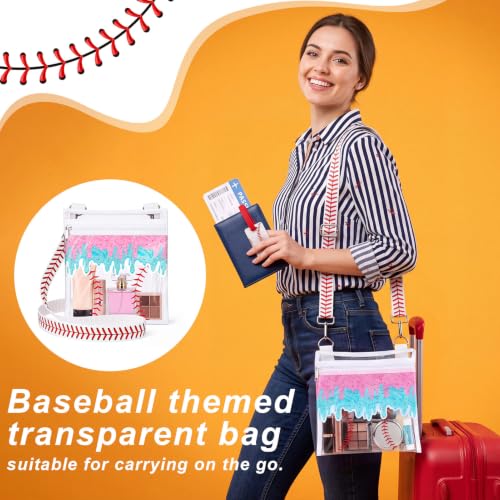 Image of Sanwuta Clear Baseball Bag Purse Stadium Approved