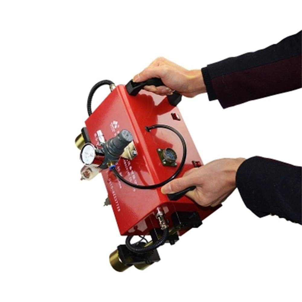 Yuhappy110V/220V 600W Portable Pneumatic Marking Machine KT-QD05 for Automotive Frame Engine Motorcycle Vehicle Frame Number (80x20mm)