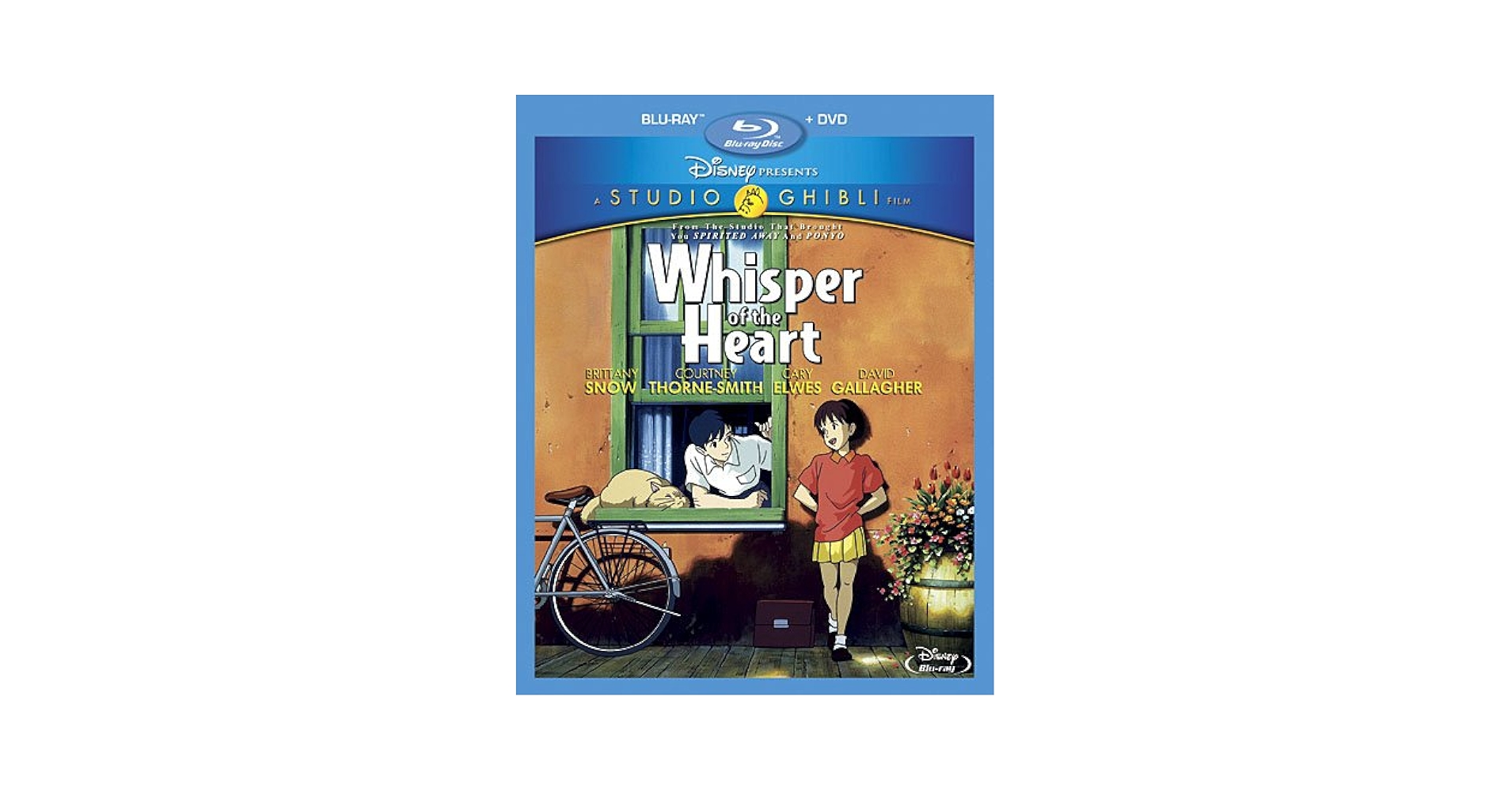 Whisper of the Heart DVD 耳をすませば Amazon.com: Whisper of the Heart (Two-Disc Blu-ray/DVD Combo