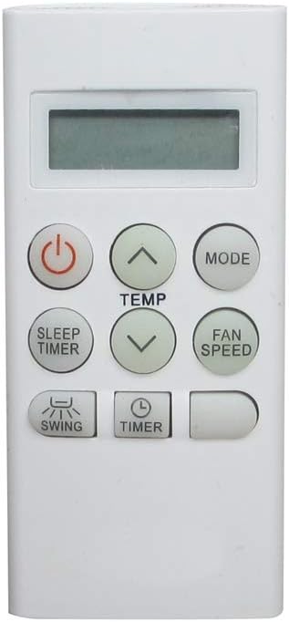 Replacement Remote Control for LG LW1019IVSM LW1517IVSM LW1817IVSM LW2217IVSM Costway 23049-CYPE EP23049 Dual Inverter Smart Wi-Fi Enabled Window Air Conditioner