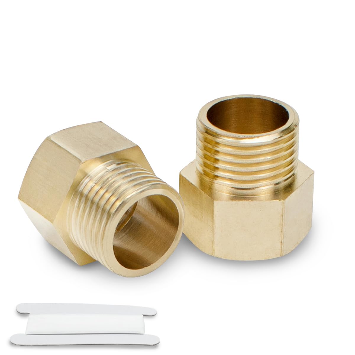 TSUWNO 1/8 à 1/4 Femelle et mâle BSP Filetage Laiton Hexagonal TSUWNO 1/8 à 1/4 Femelle et mâle BSP Filetage Laiton Hexagonal