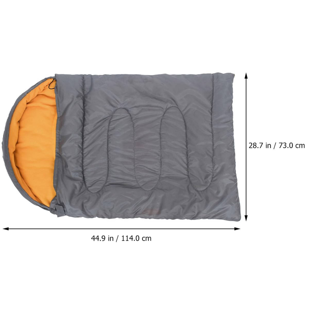 Warmes Hundeschlafsack aus Polyester und Fleece für Haustiere Kompakte Form mit Wärmespeicherung für Camping und Outdoor Einsatz