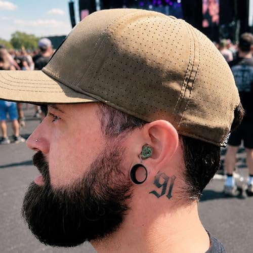 Image of Eargasm High Fidelity Camofield Earplugs for Concerts, Festivals, Musicians, DJs, Night-Life, Motorcycle Hearing Protection - Reusable Camo Ear Plugs for High Fidelity Noise Reduction up to 21 dB