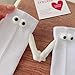Ranpeng 2 Pair Funny 3D Doll Couple Holding Hands Socks Magnetic Suction 3D Doll Couple Socks Cute Higher Socks Funny Socks Gift for Women Men
