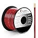 TYUMEN 40FT 18 Gauge 2pin 2 Color Red Black Cable Hookup Electrical Wire LED Strips Extension Wire 12V/24V DC Cable, 18AWG Flexible Wire Extension Cord for LED Ribbon Lamp Tape Lighting
