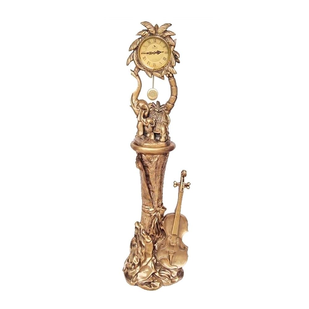 XYJIAOU2026 Grandfather Clock Floor Standing Clock Vertical Ornaments Table