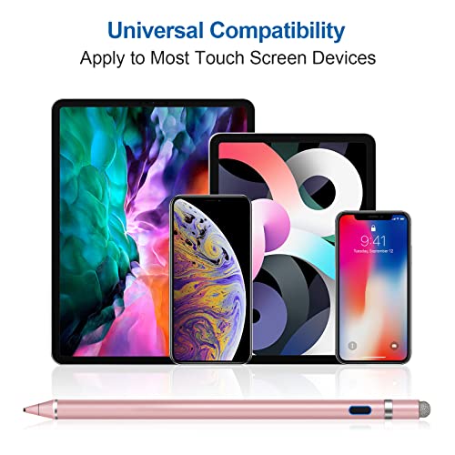 Image of Active Stylus Pens for Touch Screens, Active Pencil Smart Digital Pens Fine Point Stylist Pen Compatible with iPhone iPad,Android Smart Phone&Tablet Writing Drawing by maylofi
