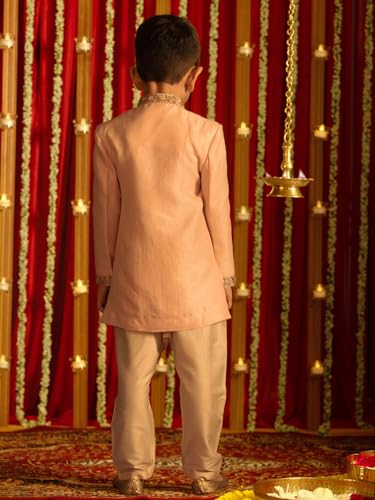 Image of VASTRAMAY Boy's Blended Sherwani Set