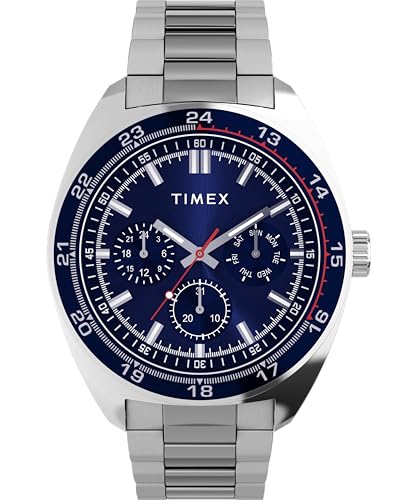 Montre Timex Men's Weston 45mm, l'accessoire idéal du bureau aux sorties