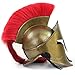 Nagina International Medieval Armour King Leonidas Greek Spartan Roman Helmets | Spartan Legions Helmet | Men's Spartan Warrior Headwear Costume Accessories | 300 Movie Authentic Replica Helmet
